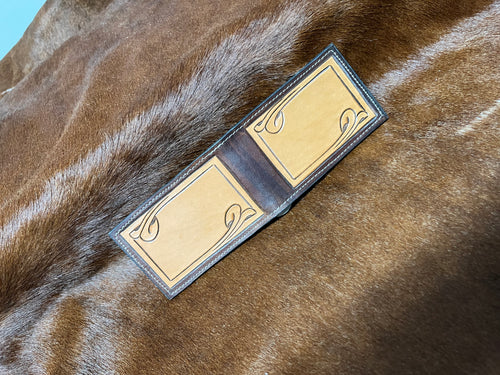 Tooled Money Clip Wallet